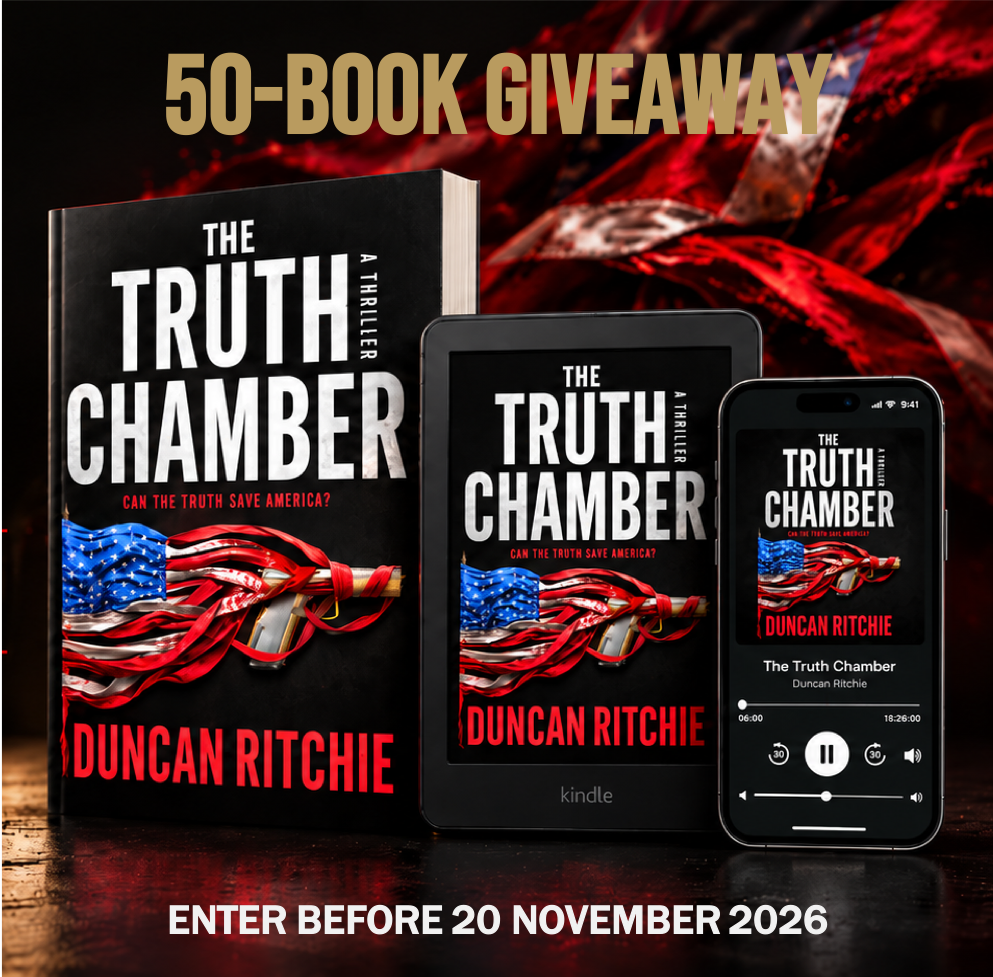 The Truth Chamber 50-book giveaway